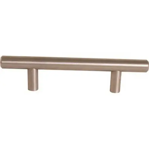 3.75 in. Satin Nickel Drawer Pull - pack of 5 3.75 in. Satin Nickel Drawer Pull - pack of 5