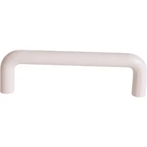 Anvil Mark 2492447 3-3/4 in. White Plastic Drawer Pull - pack of 5