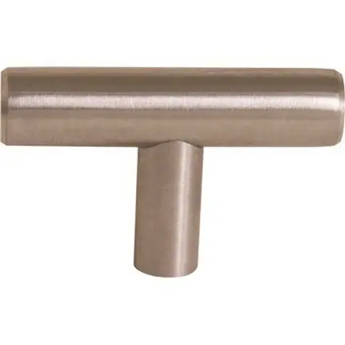 2 in. Satin Nickel Hollow Stainless Steel Drawer Pull - pack of 5 2 in. Satin Nickel Hollow Stainless Steel Drawer Pull - pack of 5