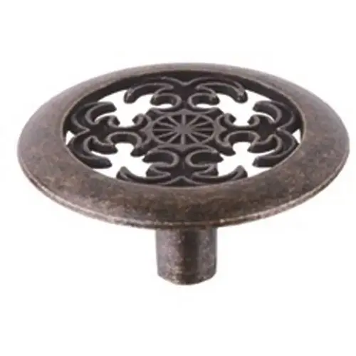 1-1/2 in. Antique Brass Cabinet Knob - pack of 5