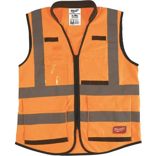 Small/ Medium Orange Class 2 High Visibility Performance Safety Vest (CSA) Small/ Medium Orange Class 2 High Visibility Performance Safety Vest (CSA)