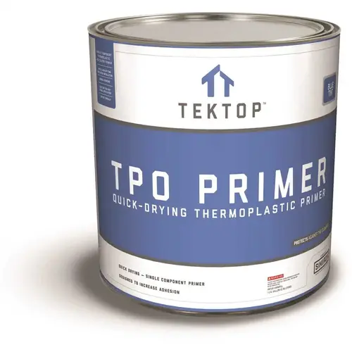 TekTop 1 Gal. Blue TPO Single Component Roofing Primer TekTop 1 Gal. Blue TPO Single Component Roofing Primer