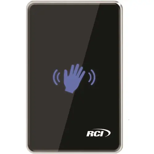 910tc Series Proximity Hand Logo Touchplate, Black 910tc Series Proximity Hand Logo Touchplate, Black