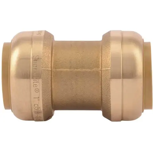 1 in. Brass Push-to-Connect Coupling