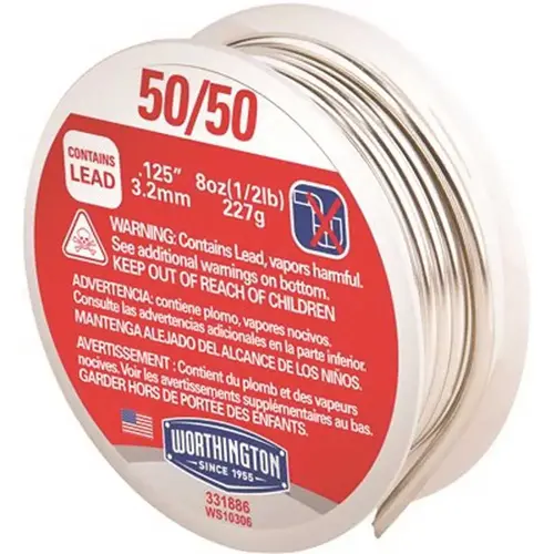 8 oz. 50/50 Leaded Solder 8 oz. 50/50 Leaded Solder