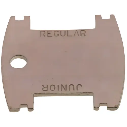 Aerator Key for Regular and Junior Size Vandal Proof Housings, Zinc Plated Aerator Key for Regular and Junior Size Vandal Proof Housings, Zinc Plated