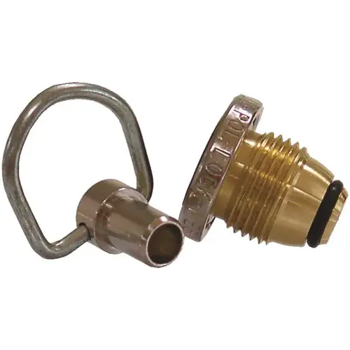 Gas Safety Locks Soft Nose Pol - pack of 12 Gas Safety Locks Soft Nose Pol - pack of 12