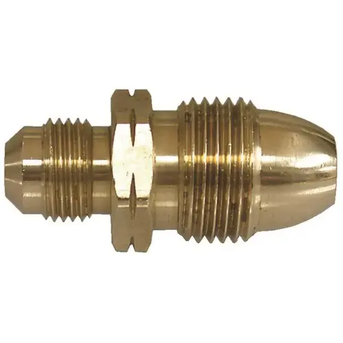 Pol x 3/8 in. Male Flare Adapter with Excess Flow, 1.8 GPM Pol x 3/8 in. Male Flare Adapter with Excess Flow, 1.8 GPM