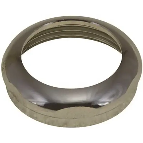 1-1/2 in. x 1-1/4 in. Solid Brass Slip Joint Nut