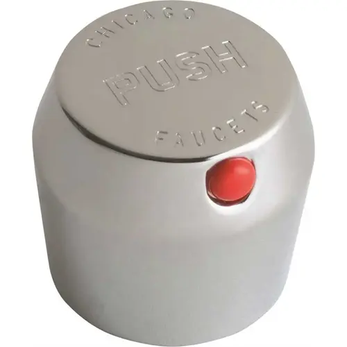 MVP TAPERED HANDLE WITH SCREW PUSH Chrome