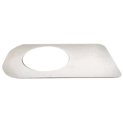 White Plastic Square Toilet Base Plate