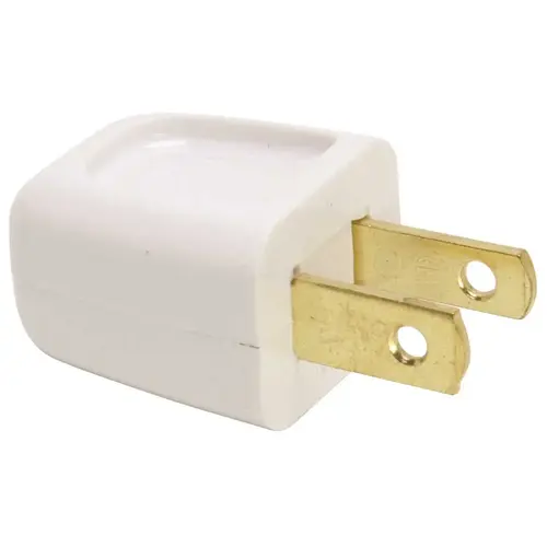 10 Amp 125-Volt Quick Connect Plug with 2-Wire, White