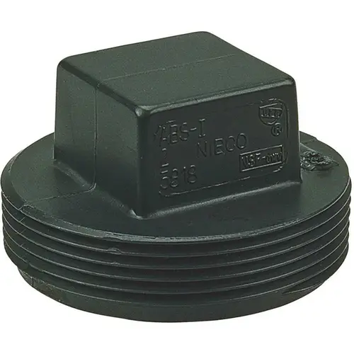 3 in. ABS DWV MPT Cleanout Plug