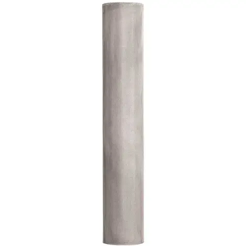 Screen Wire, 100 ft L, 32 in W, Aluminum, Bright