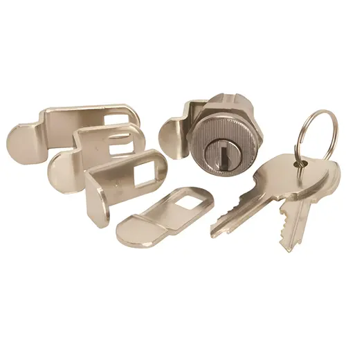 #804427 Mailbox Lock And Key, W/ 5 Cams, Zinc Alloy Chrome #804427 Mailbox Lock And Key, W/ 5 Cams, Zinc Alloy Chrome