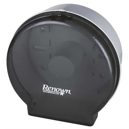 Single Jr. Jumbo Toilet Paper Dispenser (Black)