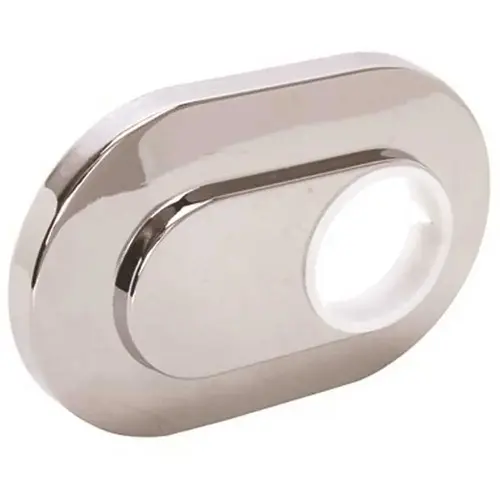 1.4 in. x 1 in. Integral Teardrop Escutcheon for Sayco, 4-1/4 in