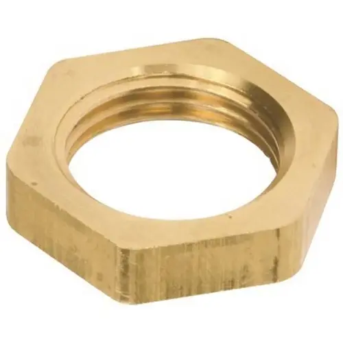 1/2 In. Dia. IPS Faucet Locknut (Brass) 1/2 In. Dia. IPS Faucet Locknut (Brass)
