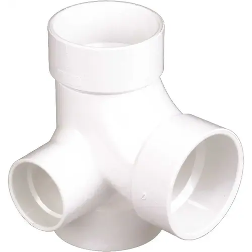 COPY 0 3 in. x 3 in. x 3 in. x 2 in. PVC All-Hub Sanitary Tee COPY 0 3 in. x 3 in. x 3 in. x 2 in. PVC All-Hub Sanitary Tee