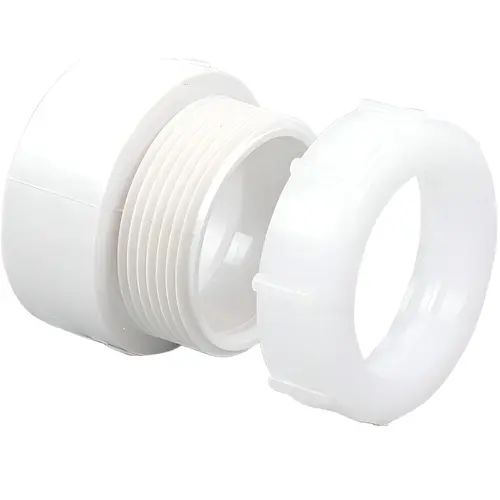 COPY 0 1-1/2 in. PVC DWV Hub x Slip-Joint Trap Adapter COPY 0 1-1/2 in. PVC DWV Hub x Slip-Joint Trap Adapter