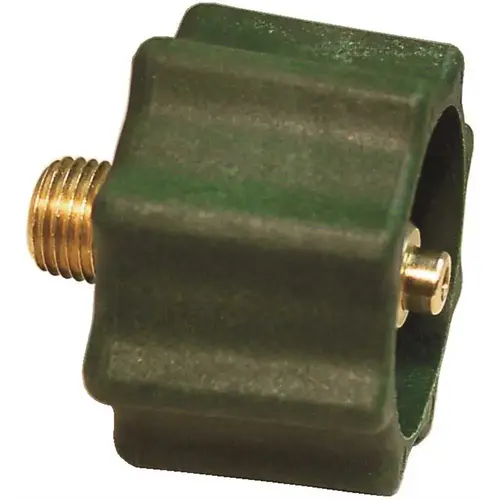 QCC Connector 1-5/16 in. F-ACME x 1/4 in. MNPT with Excess Flow 200,000 BTU QCC Connector 1-5/16 in. F-ACME x 1/4 in. MNPT with Excess Flow 200,000 BTU
