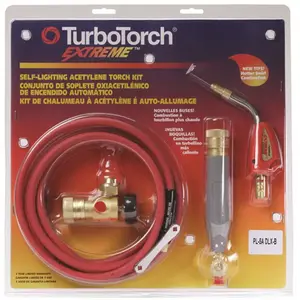 TURBOTORCH PL-5ADLX-B Pl-5adlx-B Torch Kit Swirl, For B Tank, Air Acetylene