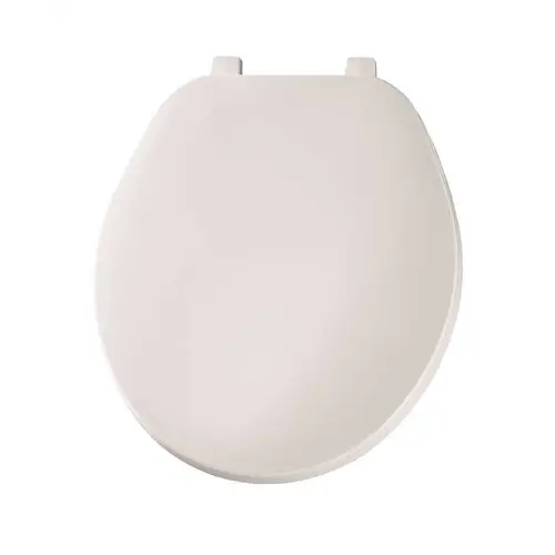 Top-Tite Round Plastic Closed Front Toilet Seat in White Top-Tite Round Plastic Closed Front Toilet Seat in White