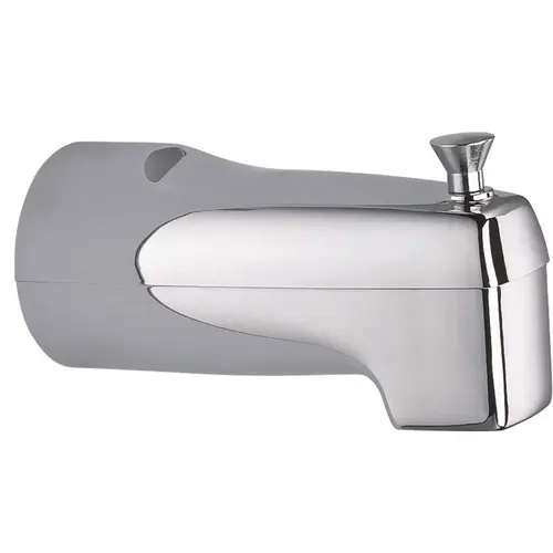 Diverter 5.5 in. Tub Spout with Slip Fit Connection in Chrome Diverter 5.5 in. Tub Spout with Slip Fit Connection in Chrome