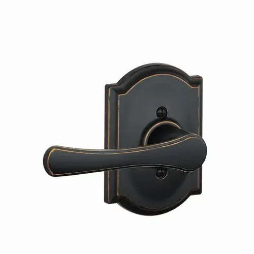 Avila Lever with Camelot Rose Half Dummy Aged Bronze Finish Avila Lever with Camelot Rose Half Dummy Aged Bronze Finish