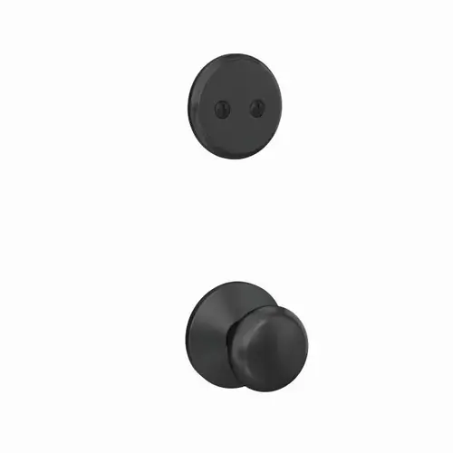 Custom Plymouth Knob with Kinsler Rose Dummy Interior Trim Matte Black Finish Custom Plymouth Knob with Kinsler Rose Dummy Interior Trim Matte Black Finish