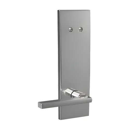 Custom Latitude Lever with Century Escutcheon Dummy Interior Trim Bright Chrome Finish Custom Latitude Lever with Century Escutcheon Dummy Interior Trim Bright Chrome Finish