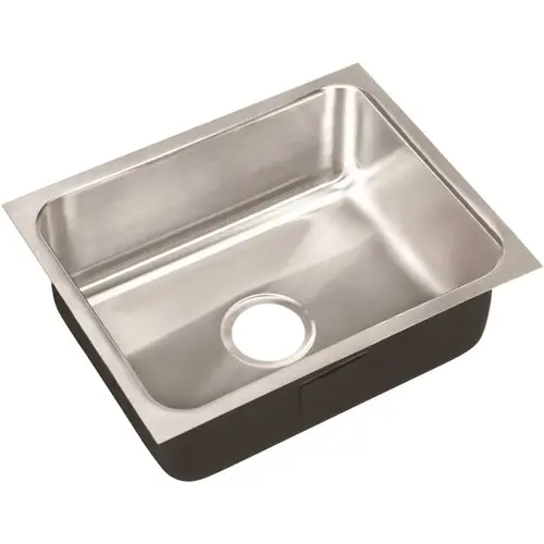 18-Gauge Type 304 Stainless Steel 16 in. O.D. x 18 in. Single Bowl Undermount Kitchen Sink