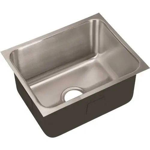 18-Gauge Stainless Steel 16 in. O.D. x 20 in. Single Bowl Undermount Deep Sink 18-Gauge Stainless Steel 16 in. O.D. x 20 in. Single Bowl Undermount Deep Sink