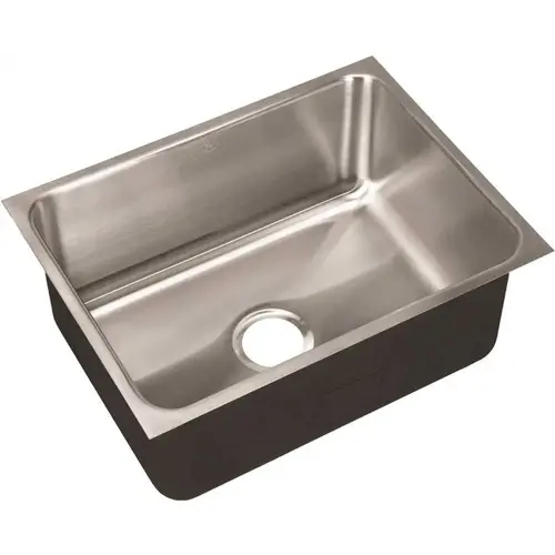 18-Gauge Stainless Steel 18 in. O.D. x 24 in. Single Bowl Undermount Deep Kitchen Sink 18-Gauge Stainless Steel 18 in. O.D. x 24 in. Single Bowl Undermount Deep Kitchen Sink