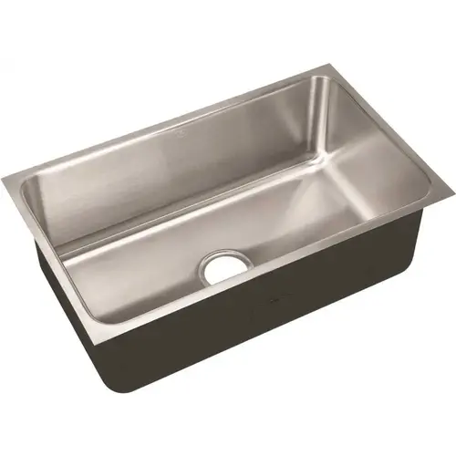 18-Gauge Stainless Steel 18 in. O.D. x 30 in. Single Bowl Undermount Deep Kitchen Sink