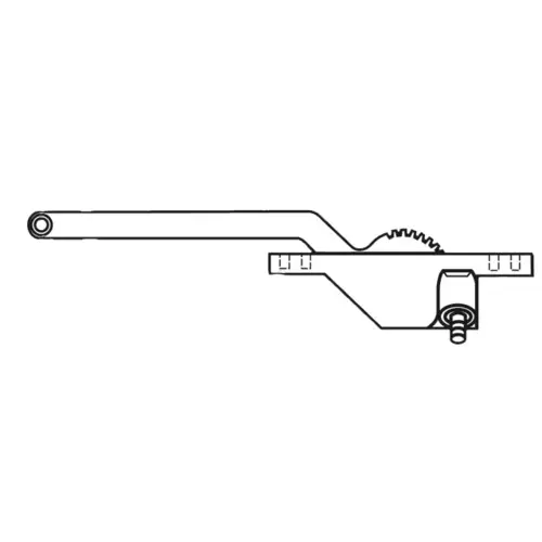 Single Arm Casement Operator chestnut Bronze Truth Right hand Rear Mount Stainless steel Roller 9-1/2in Arm Single Arm Casement Operator chestnut Bronze Truth Right hand Rear Mount Stainless steel Roller 9-1/2in Arm