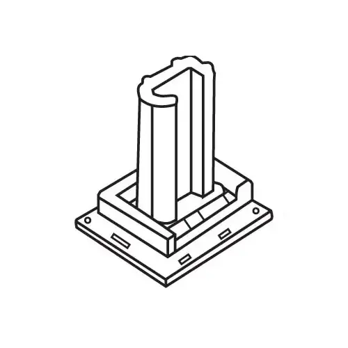 Adjustable Rear Mount Bracket drawer Slide Socket Set
