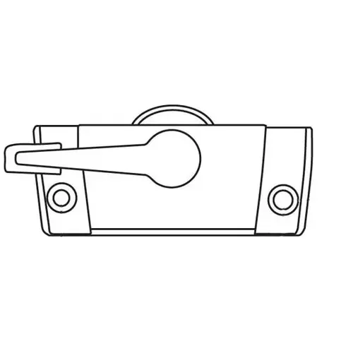 Sash Lock White zinc Die Cast Trimline Sash Lock White zinc Die Cast Trimline