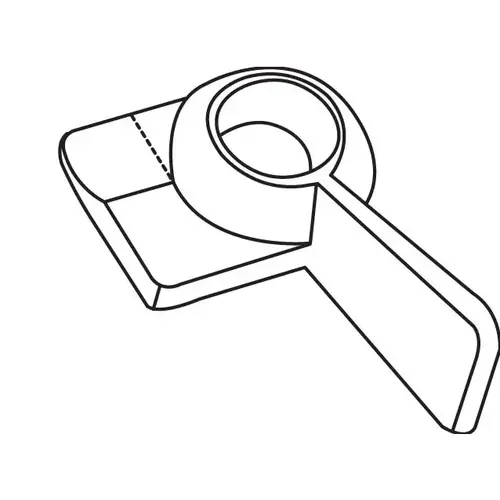 Sweep Lock Only HWL-005-RH Right Hand Chrome Sweep Lock Only HWL-005-RH Right Hand Chrome