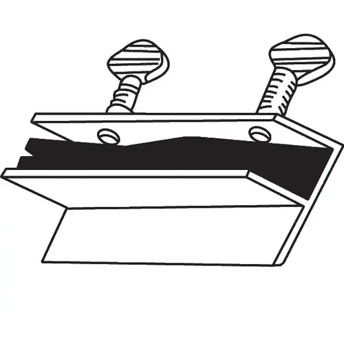 Security Lock Mill rubber Insert pds 52 I for Windows And Doors - pack of 6 Security Lock Mill rubber Insert pds 52 I for Windows And Doors - pack of 6