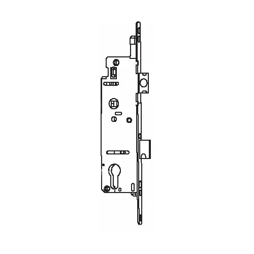 Single Point Lock 1-3/8 Backset 1in Deadbolt Throw 5/8 Faceplate hls9000 Single Point Lock 1-3/8 Backset 1in Deadbolt Throw 5/8 Faceplate hls9000