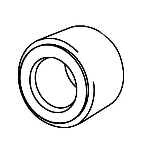 Dark Gray Balance Bushing .656 Diameter