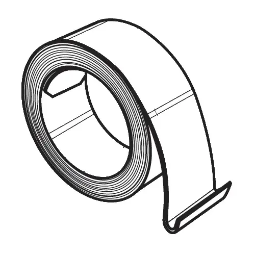 1/2" Hook Coil Spring 5.5lbs stamped C