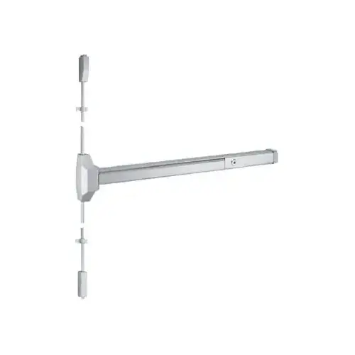 Standard Surface Rod Panic Exit Device 48" Satin Aluminum Standard Surface Rod Panic Exit Device 48" Satin Aluminum