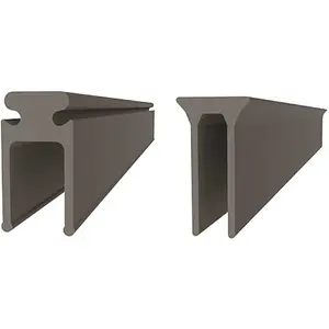 LARSON CH9030501 38 In. Black Storm Door Sweep Insert - pack of 2