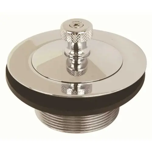 Lift and Turn Assembly with Bath Drain Repair Part Chrome