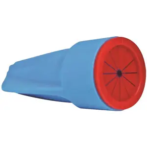 DryConn 62214 Medium Waterproof Wire Connectors, Aqua/Red - pack of 20