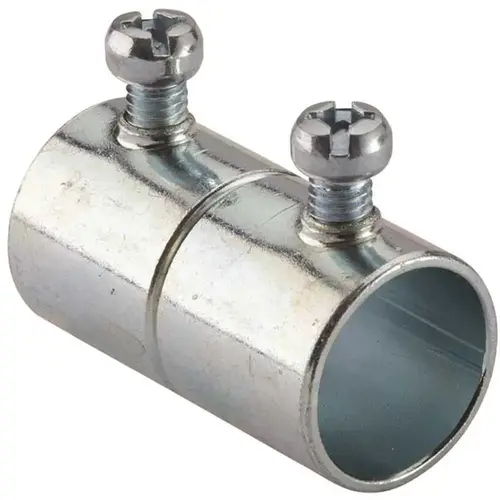 1/2 in. Electrical Metallic Tube (EMT) Set-Screw Coupling - pack of 5