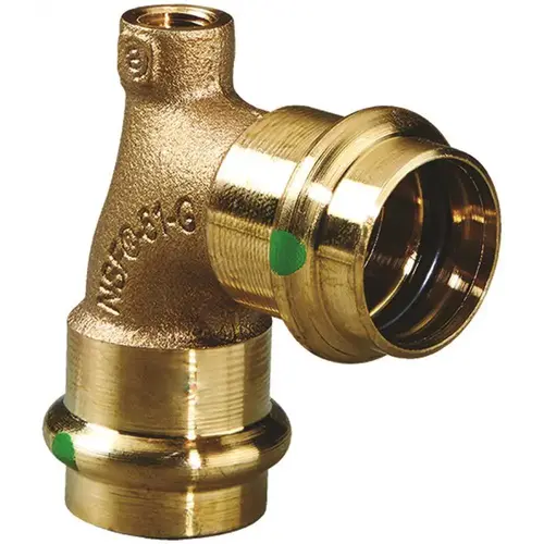 ProPress 3/4 in. x 3/4 in. Zero Lead Bronze Vent Elbow Fitting
