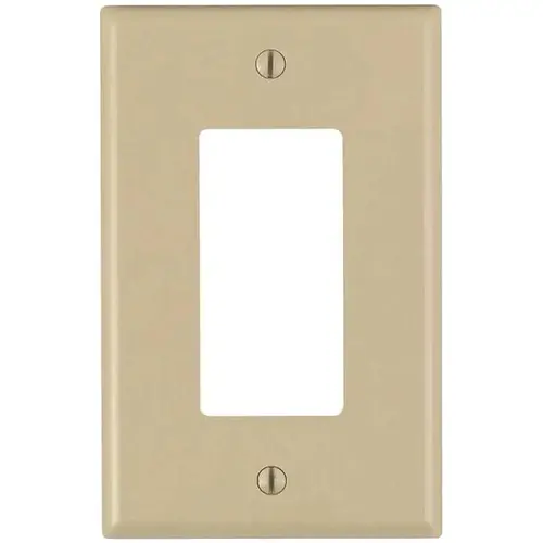 Ivory 1-Gang Decorator/Rocker Wall Plate - pack of 10 Ivory 1-Gang Decorator/Rocker Wall Plate - pack of 10